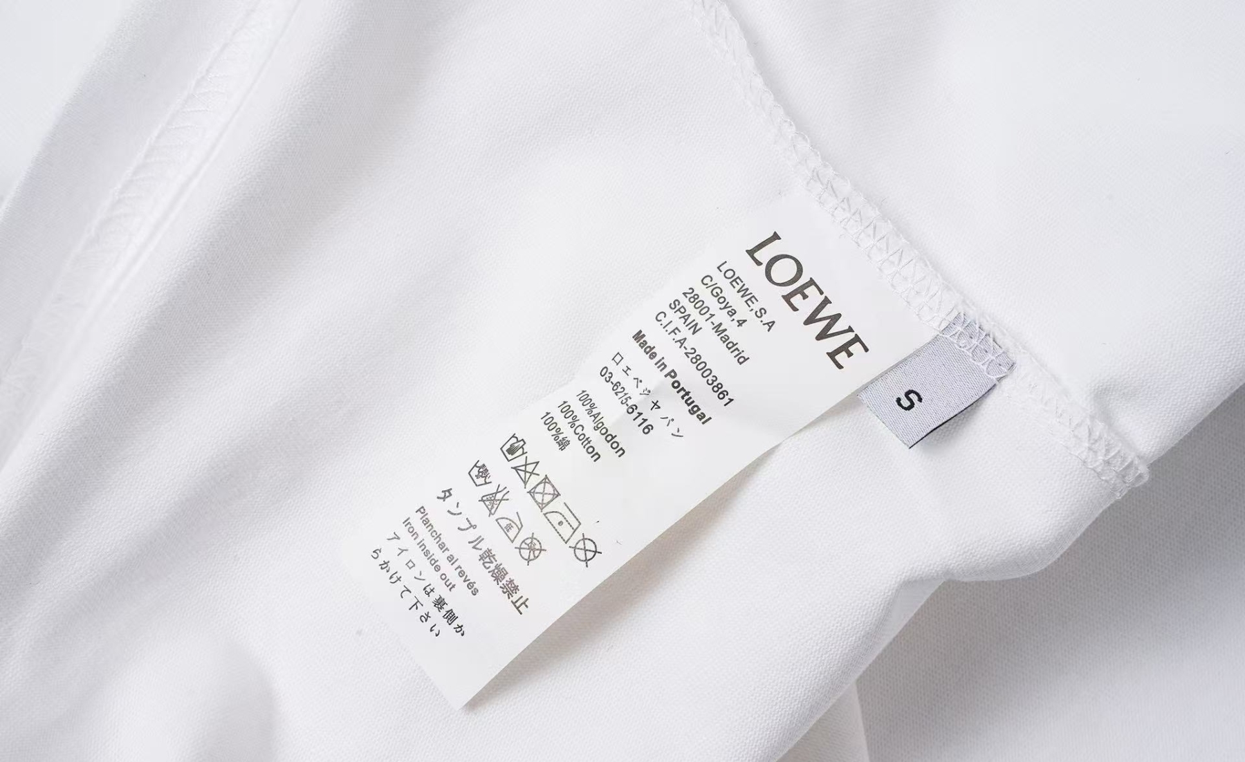 【LOEWE】半袖 T シャツ