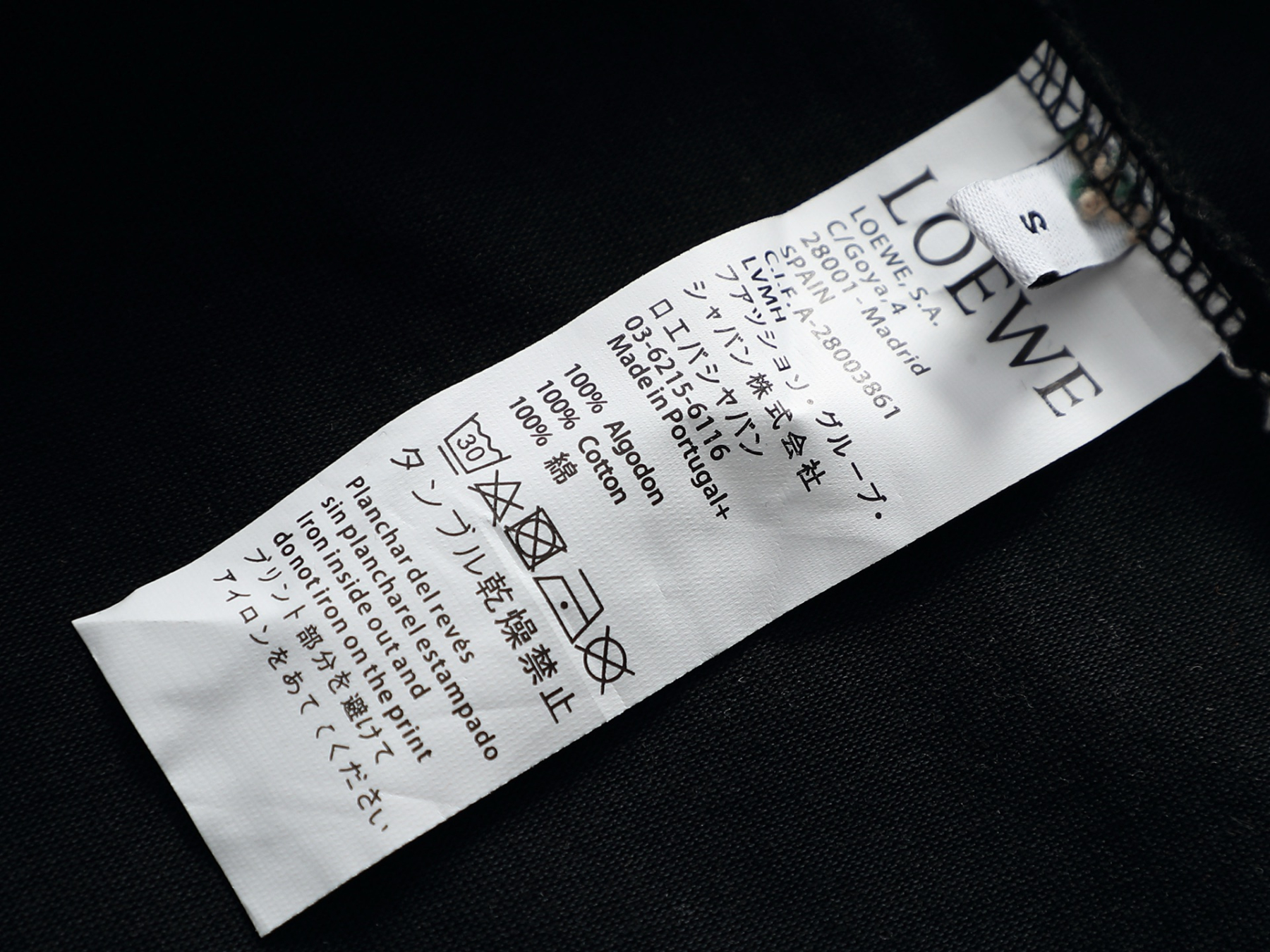 【LOEWE】半袖 T シャツ