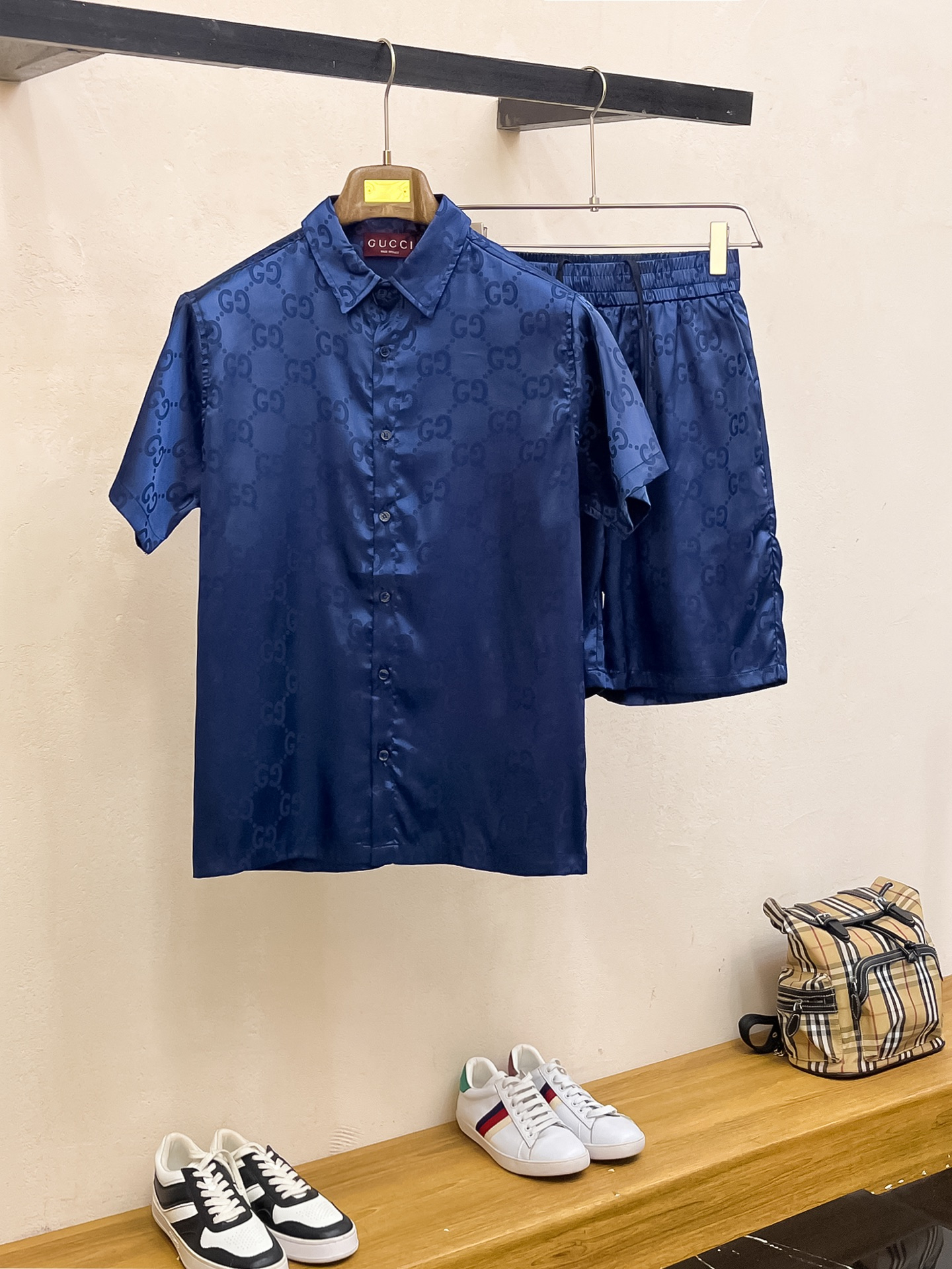 【GUCCI】半袖シャツショートパンツ セットアップ
