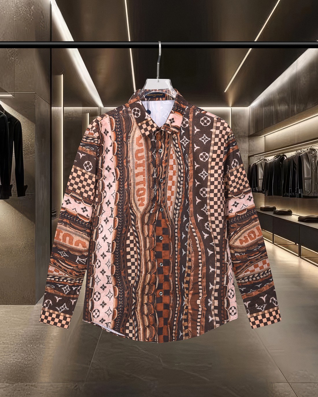 【LOUIS VUITTON】長袖シャツ