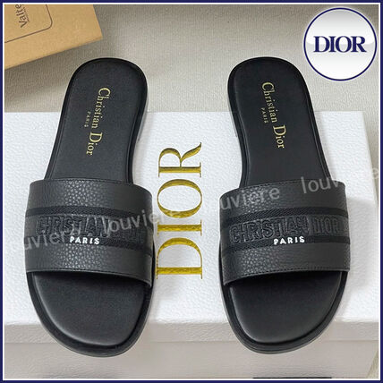 【カジュアルで上品♪】DIOR Dway スライド サンダル