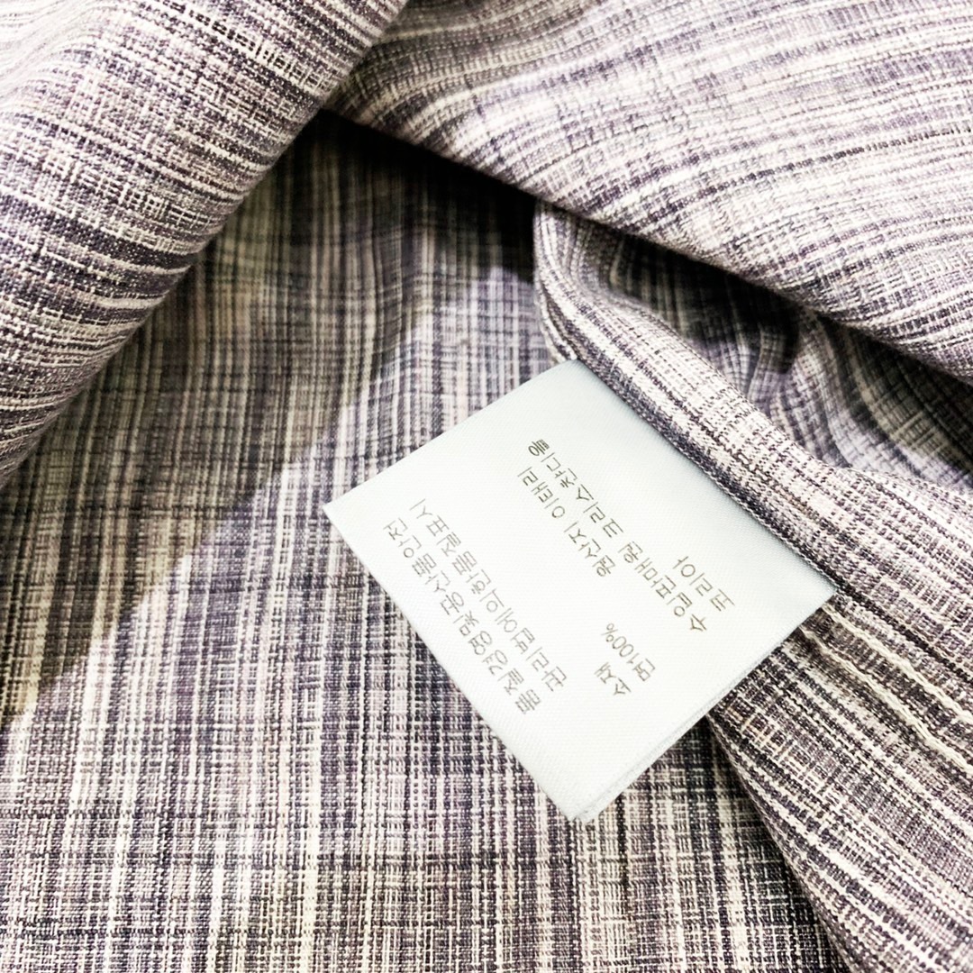 【DIOR】デニム長袖シャツ