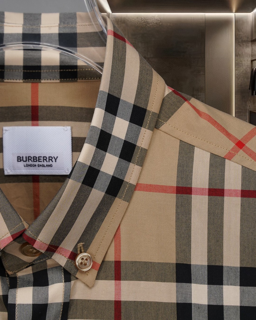 【BURBERRY】長袖シャツ