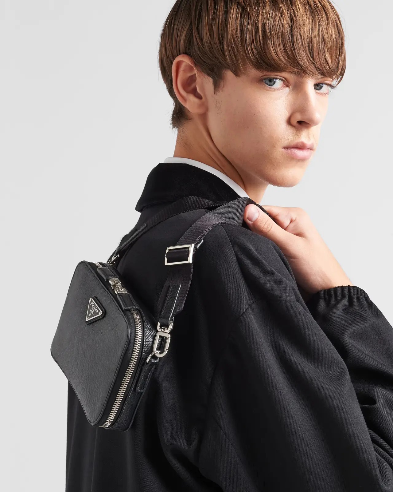 PRADA【入手困難】 ブリック★サフィアーノレザー バッグ★