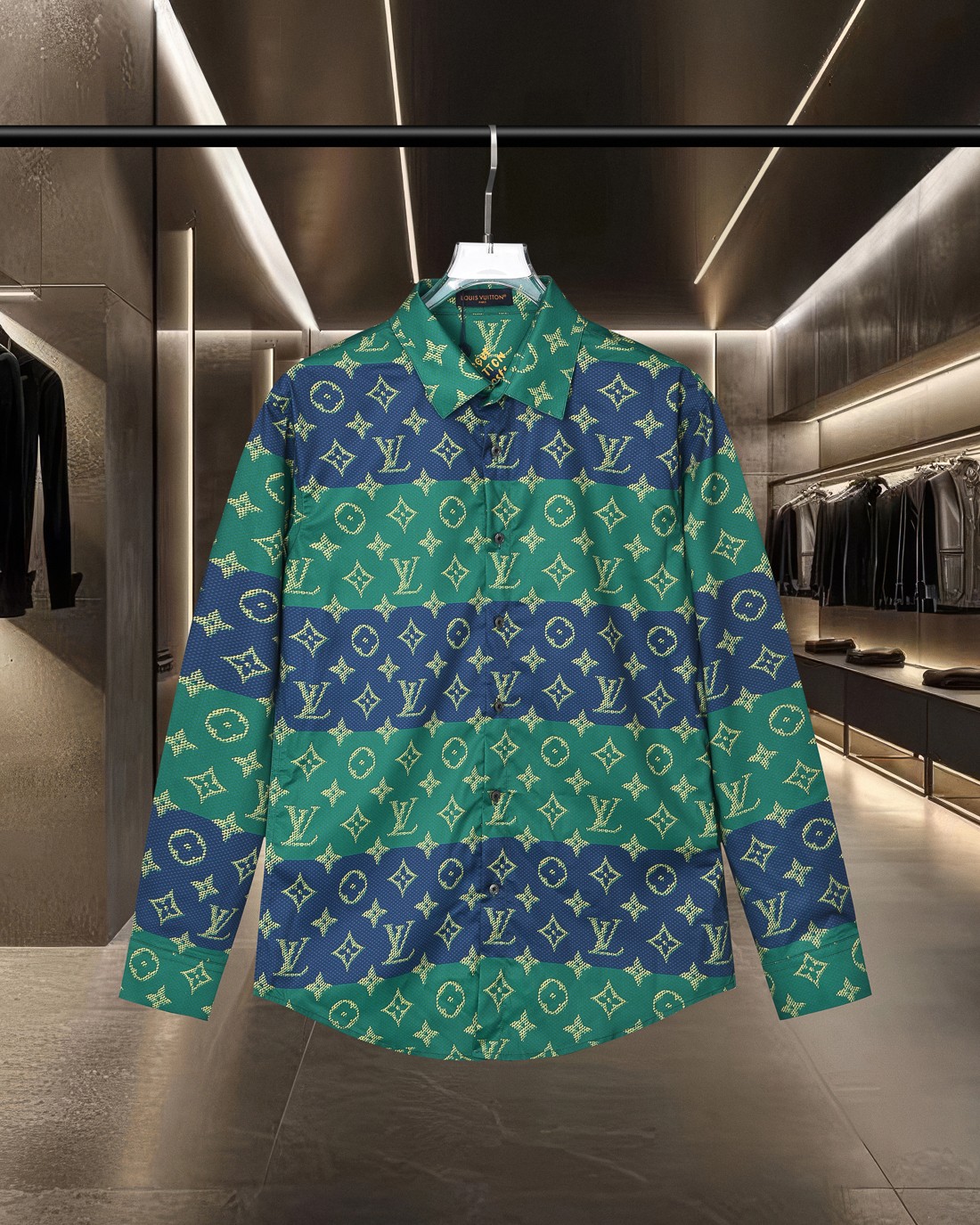 【LOUIS VUITTON】長袖シャツ