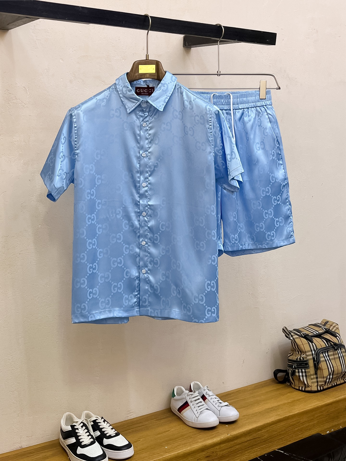 【GUCCI】半袖シャツショートパンツ セットアップ