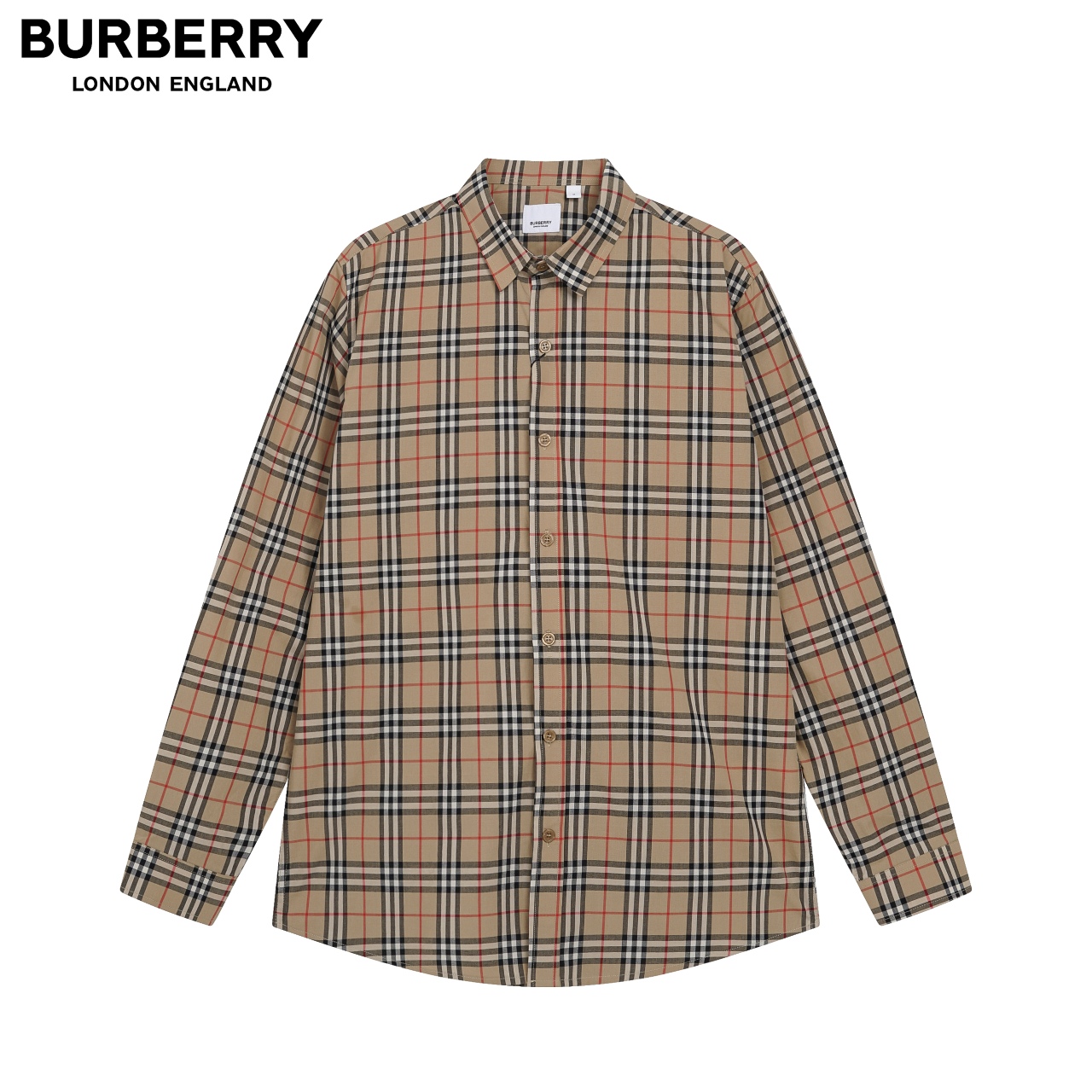 【BURBERRY】長袖シャツ