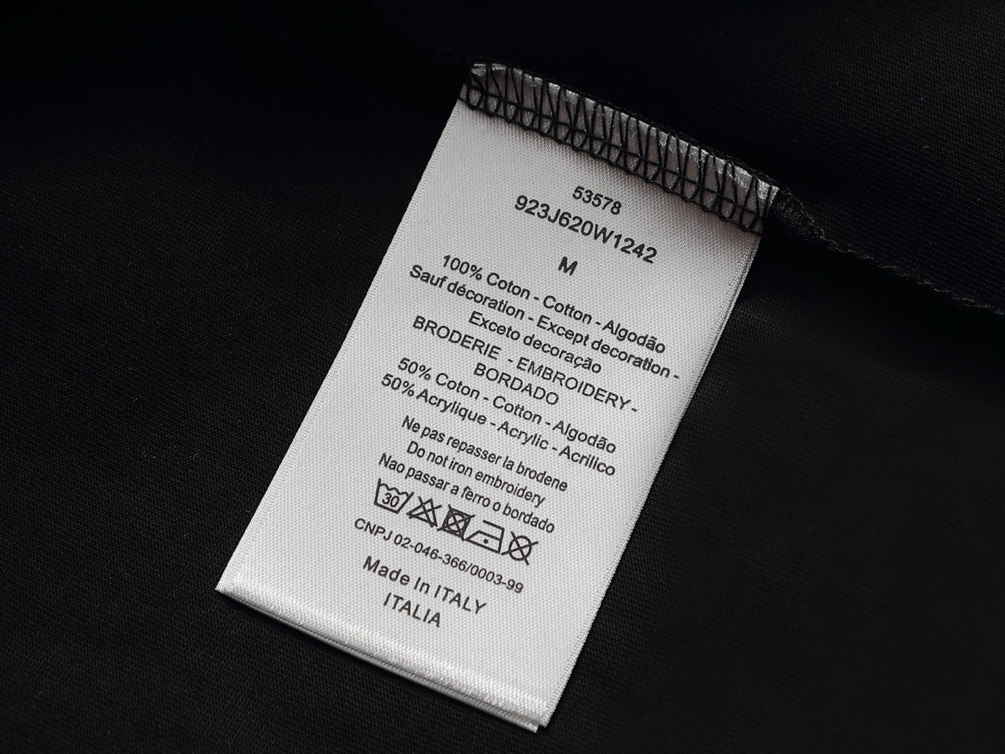 【DIOR】刺繍 半袖 T シャツ