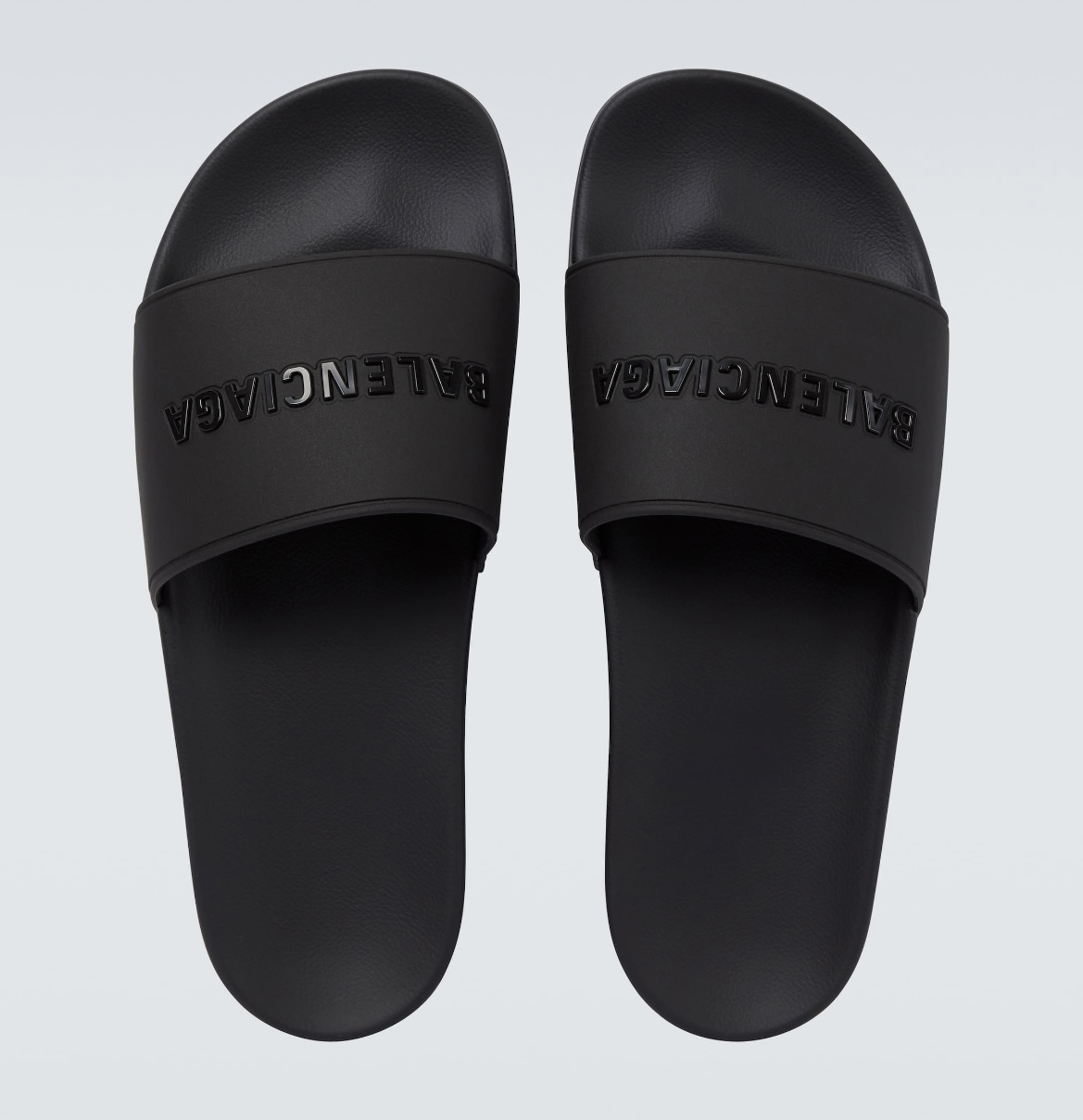 BALENCIAGA ロゴ ラバー サンダル 人気