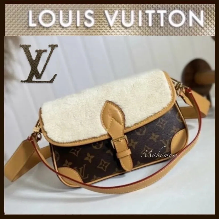 LOUIS VUITTON ★ ギフト◎ ショルダーバッグ ディアヌ もこもこ M46317