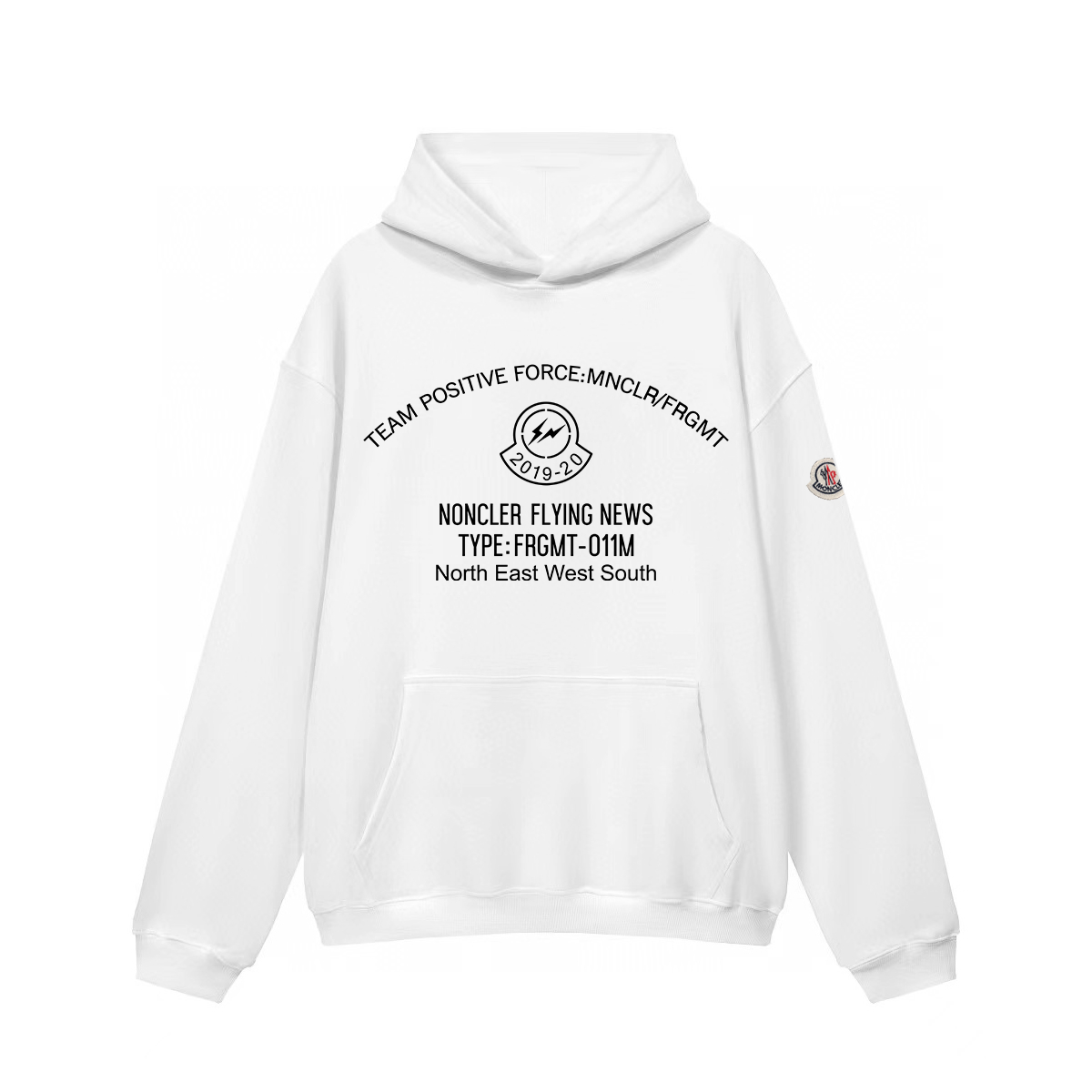 【MONCLER】プリントパーカー