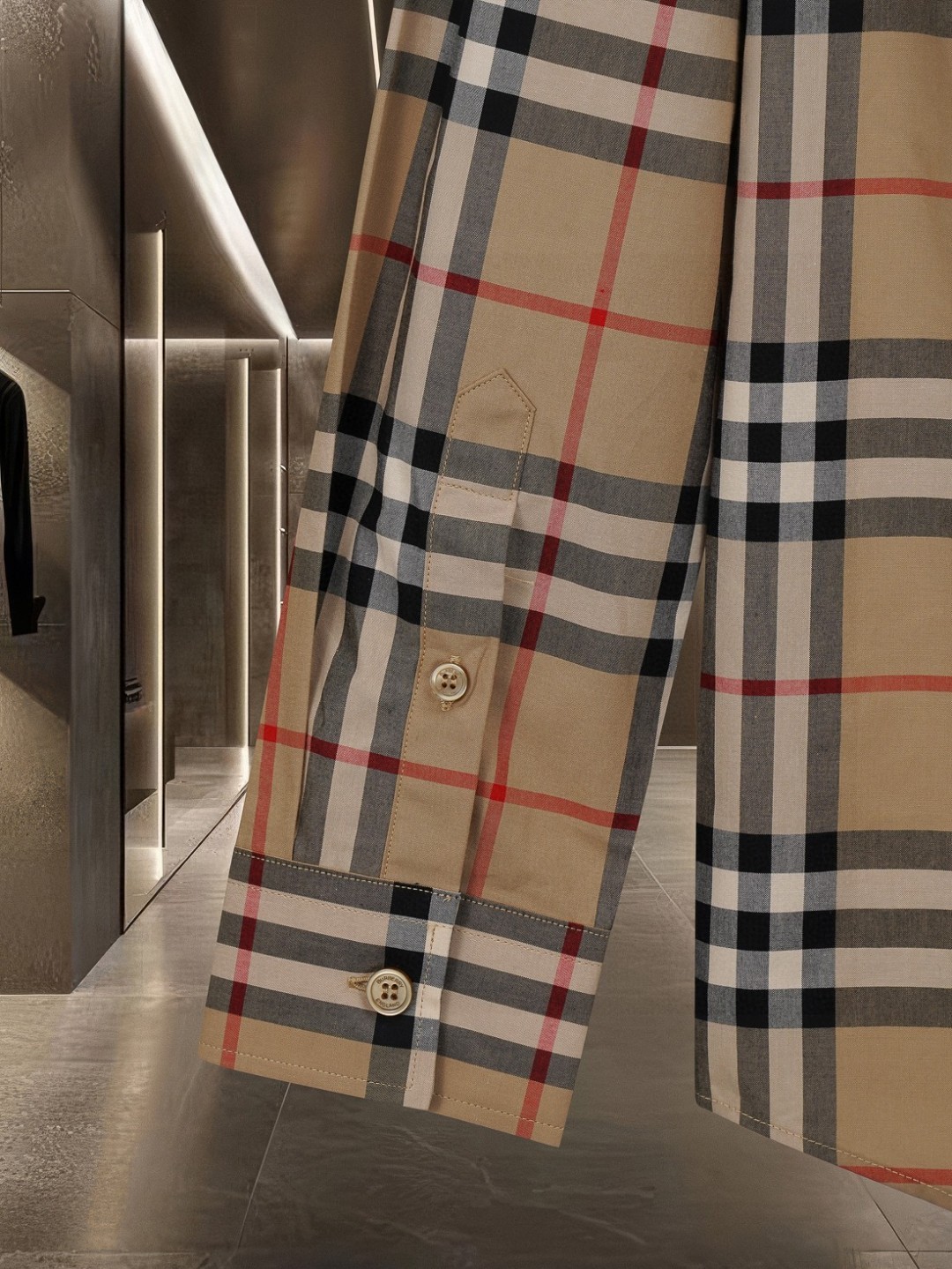 【BURBERRY】長袖シャツ