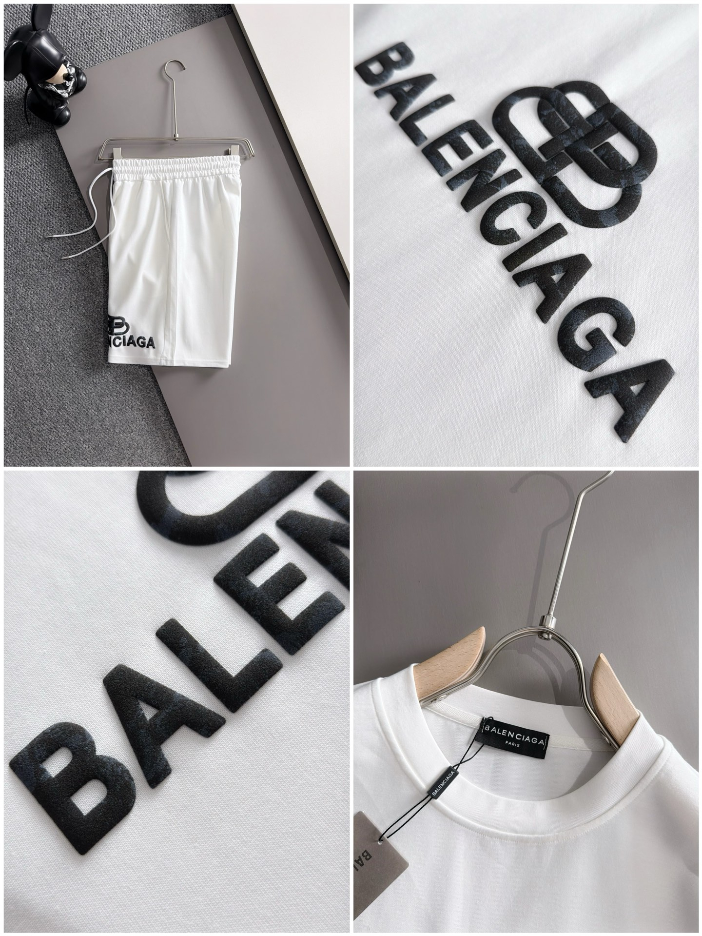 【BALENCIAGA】半袖T シャツショートパンツ セットアップ