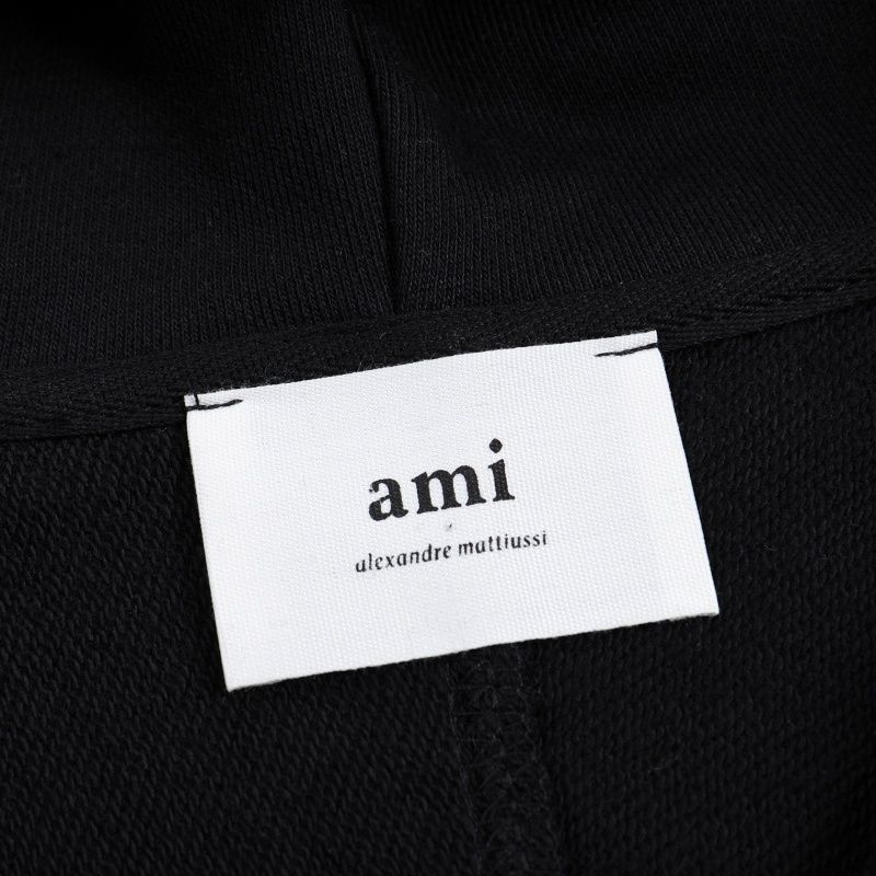  【AMI】刺繍パーカー