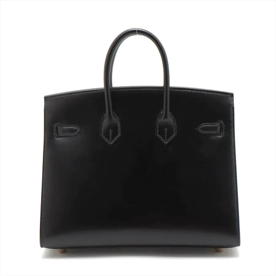 HERMES エルメス バーキン25 セリエ ヴォ―タデラクト ブラック ゴールド金具