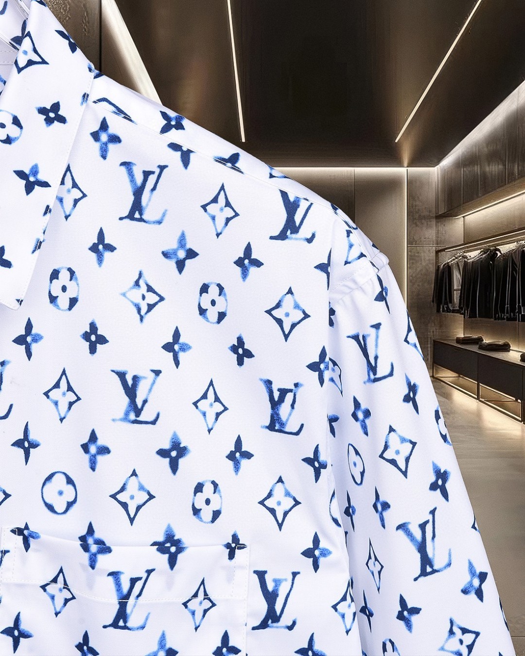 【LOUIS VUITTON】長袖シャツ