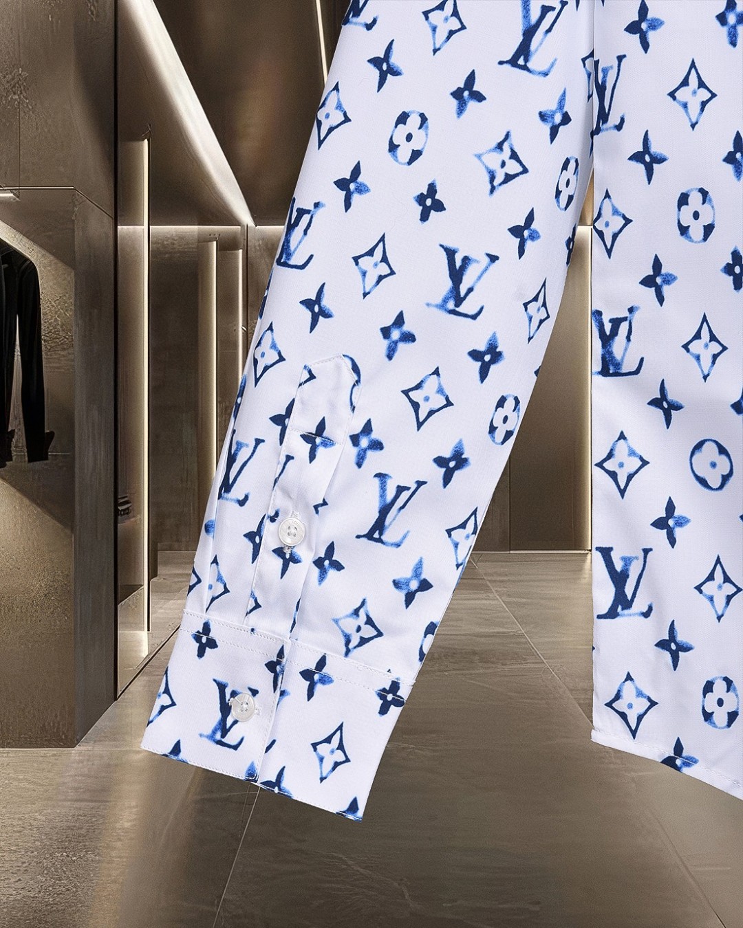 【LOUIS VUITTON】長袖シャツ