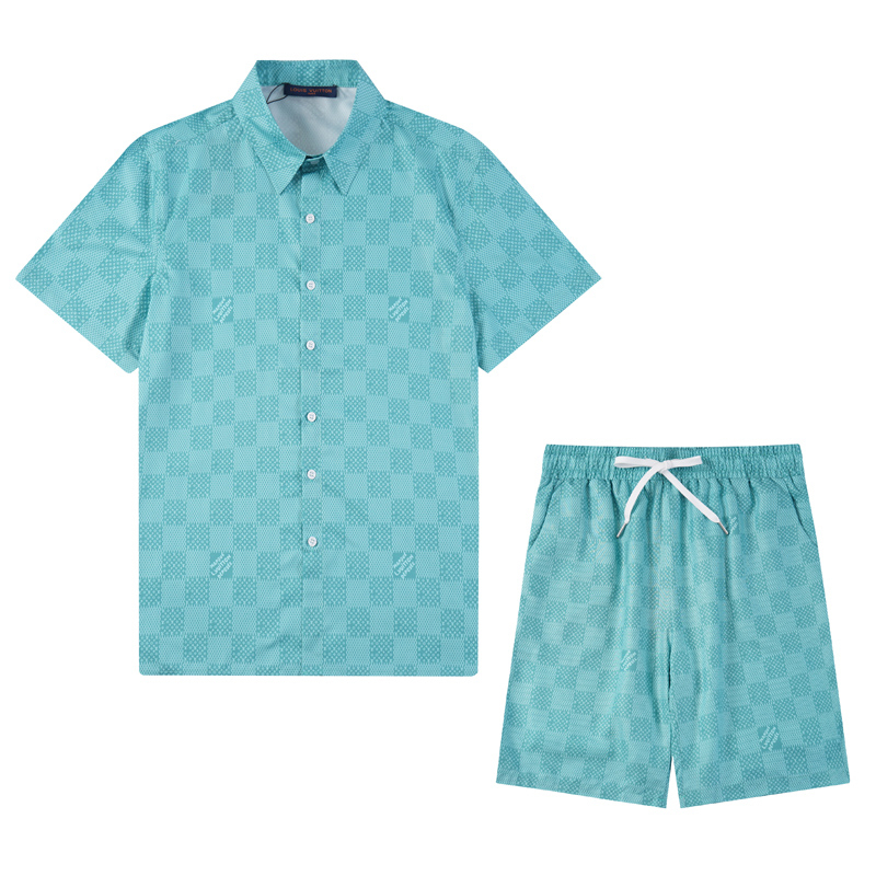 【LOUIS VUITTON】半袖 シャツ ショートパンツ セットアップ