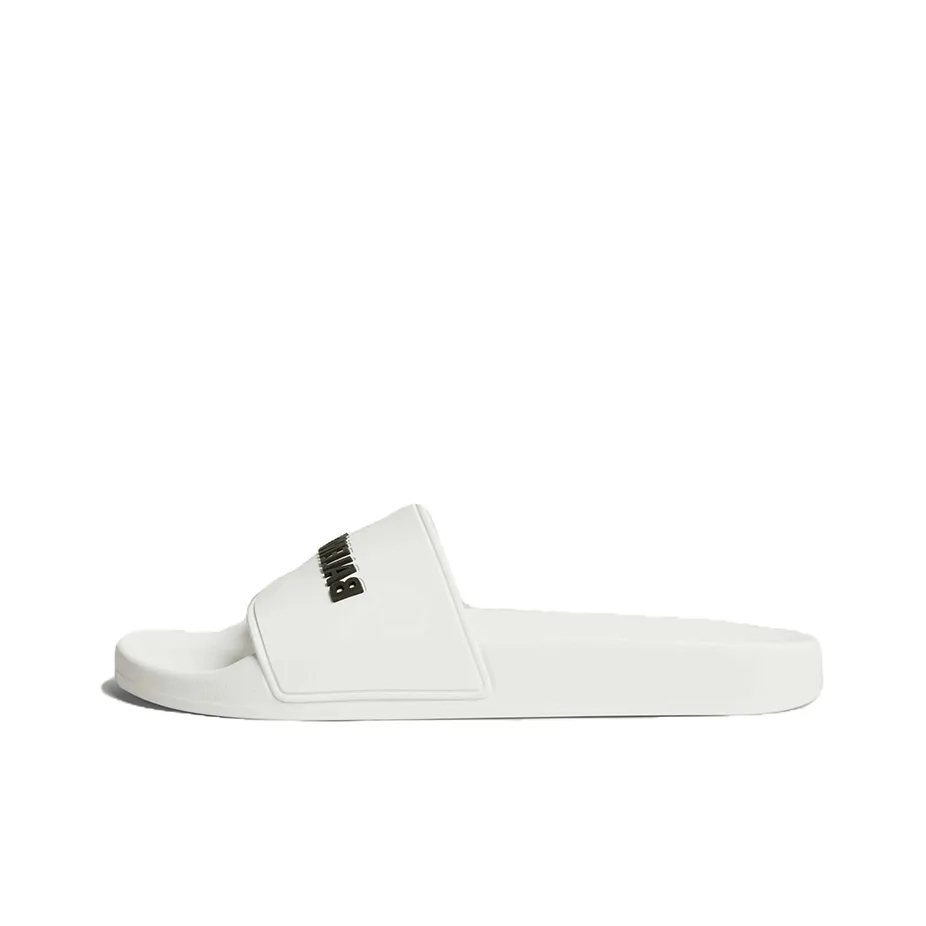 BALENCIAGA ロゴ ラバー サンダル 人気