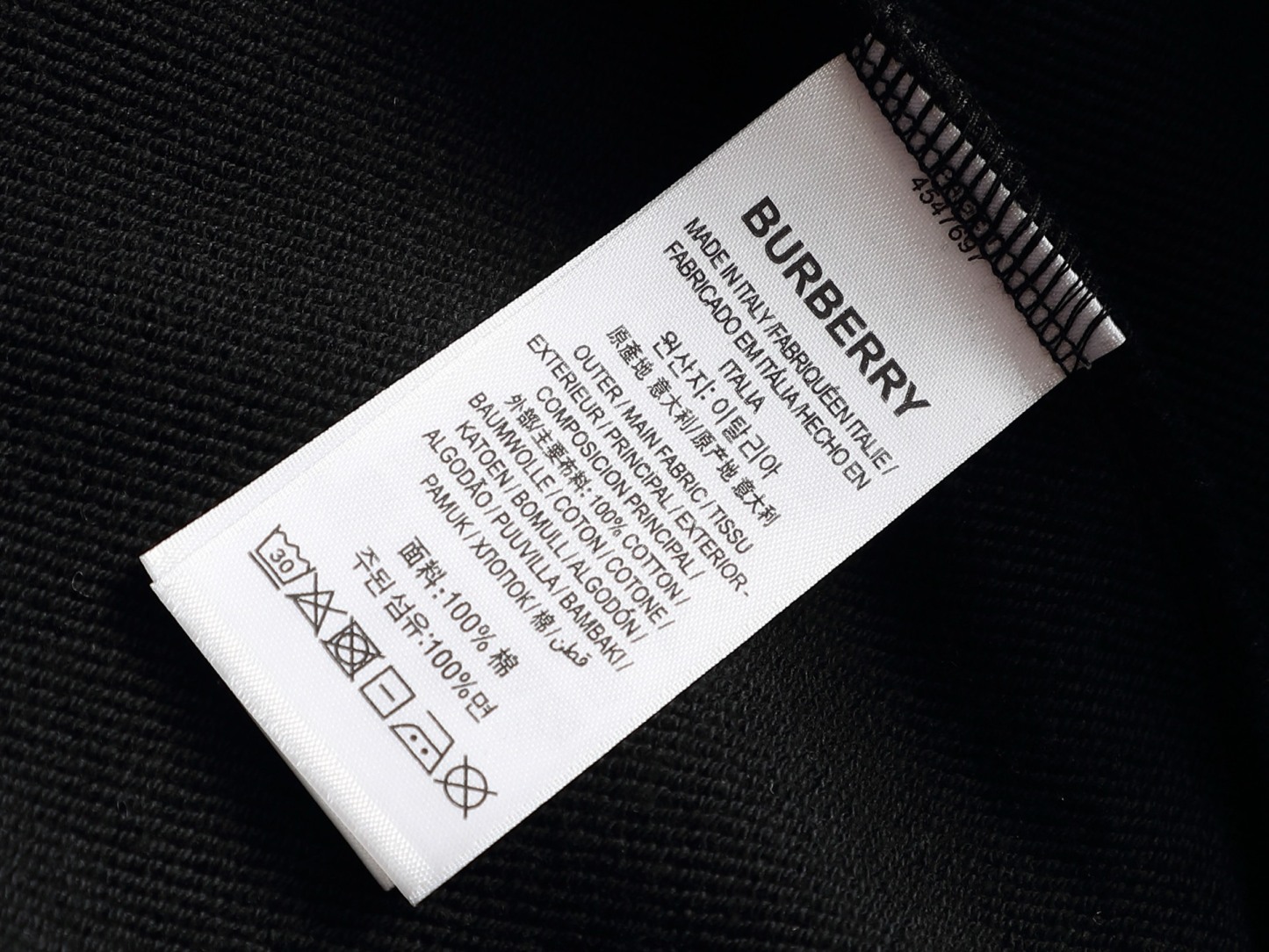 【BURBERRY】長袖 T シャツ