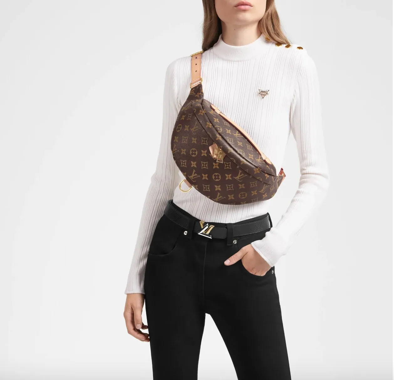 【LOUIS VUITTON】ユニセックス・大人気バムバッグBUMBAG M43644