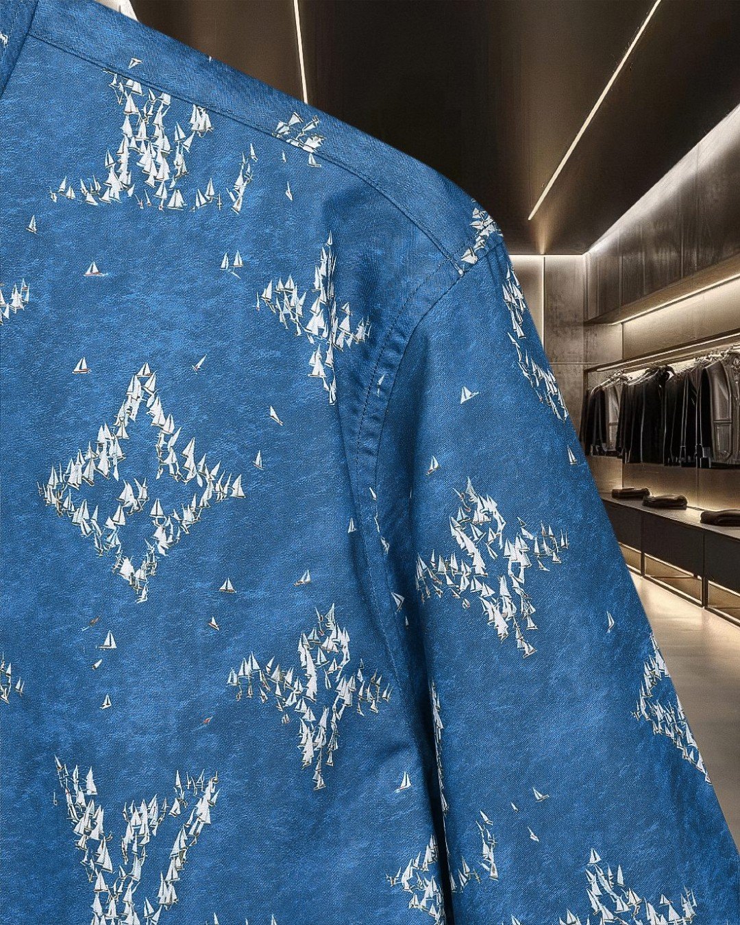 【LOUIS VUITTON】長袖シャツ