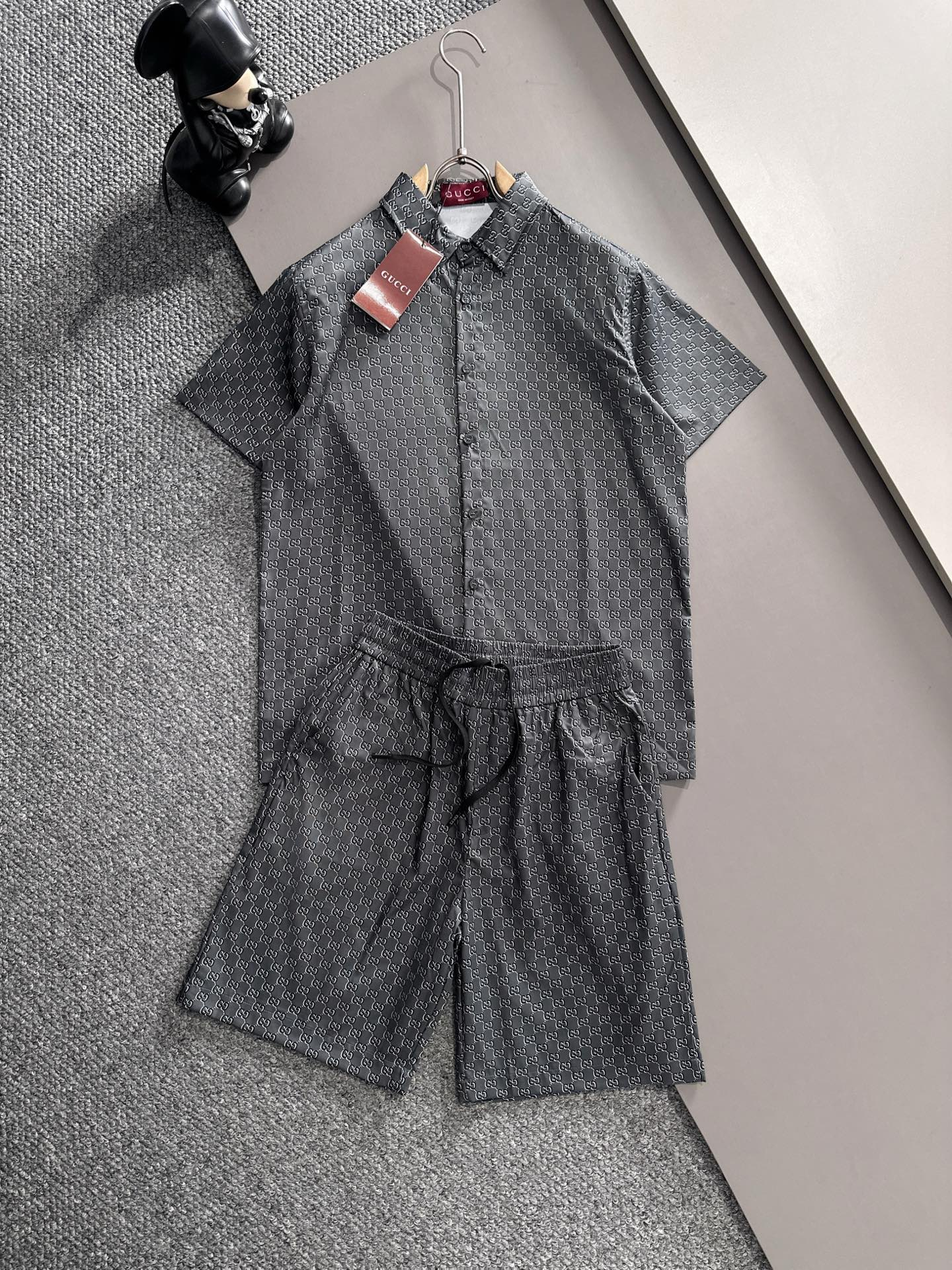 【GUCCI】半袖シャツショートパンツ セットアップ