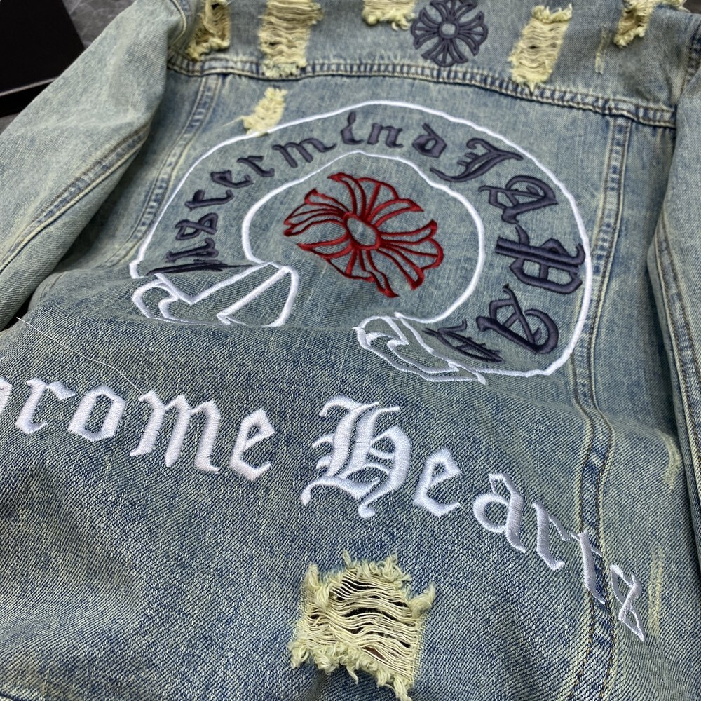 【CHROME HEARTS】クロムハーツ デニムジャケット ご好評に付き再入荷！