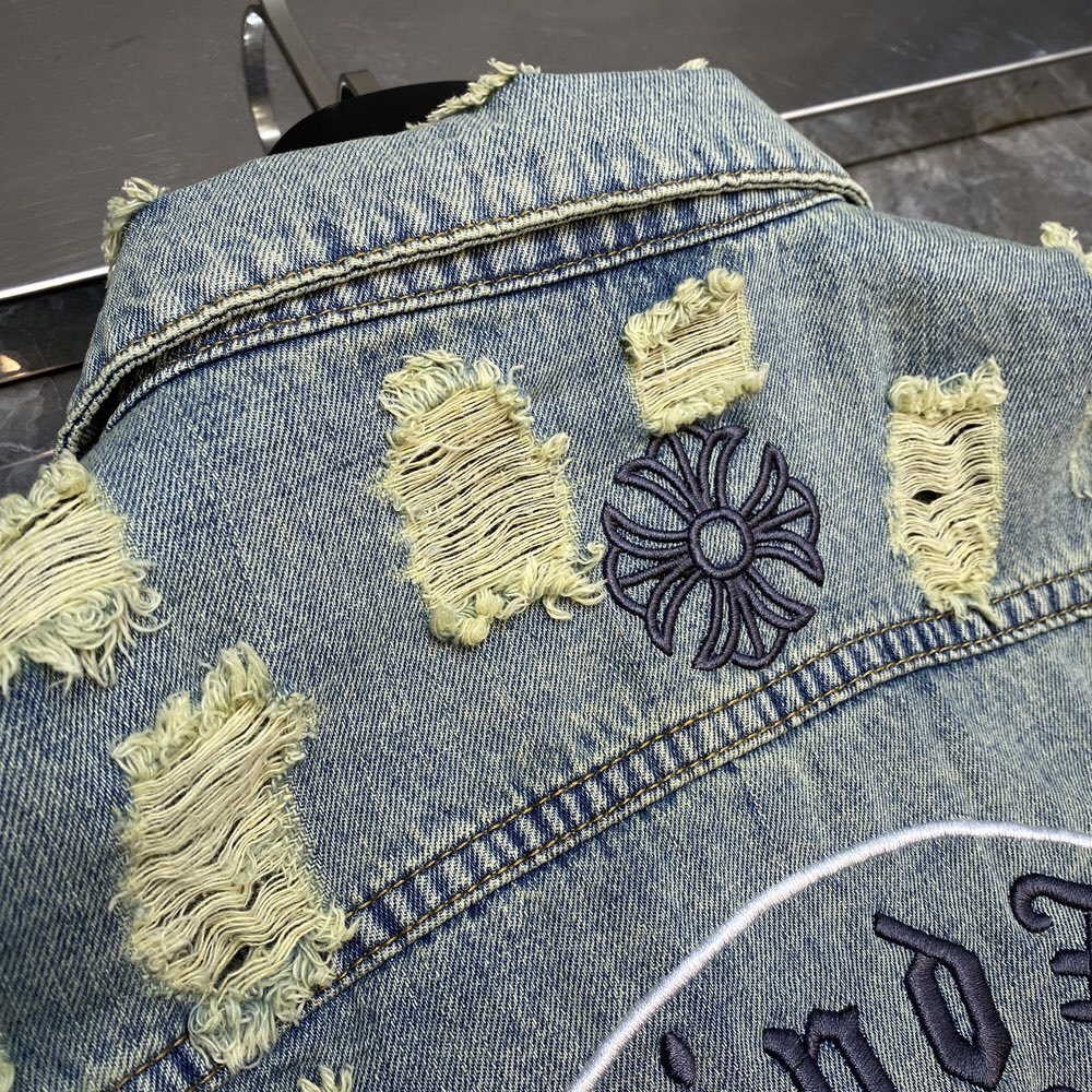 【CHROME HEARTS】クロムハーツ デニムジャケット ご好評に付き再入荷！