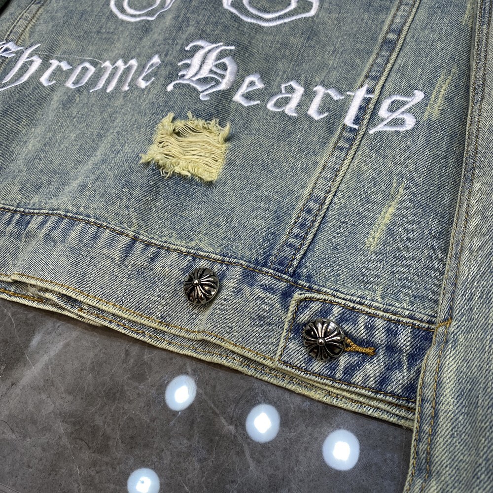 【CHROME HEARTS】クロムハーツ デニムジャケット ご好評に付き再入荷！
