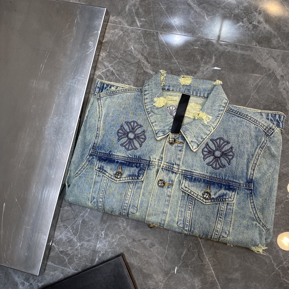 【CHROME HEARTS】クロムハーツ デニムジャケット ご好評に付き再入荷！