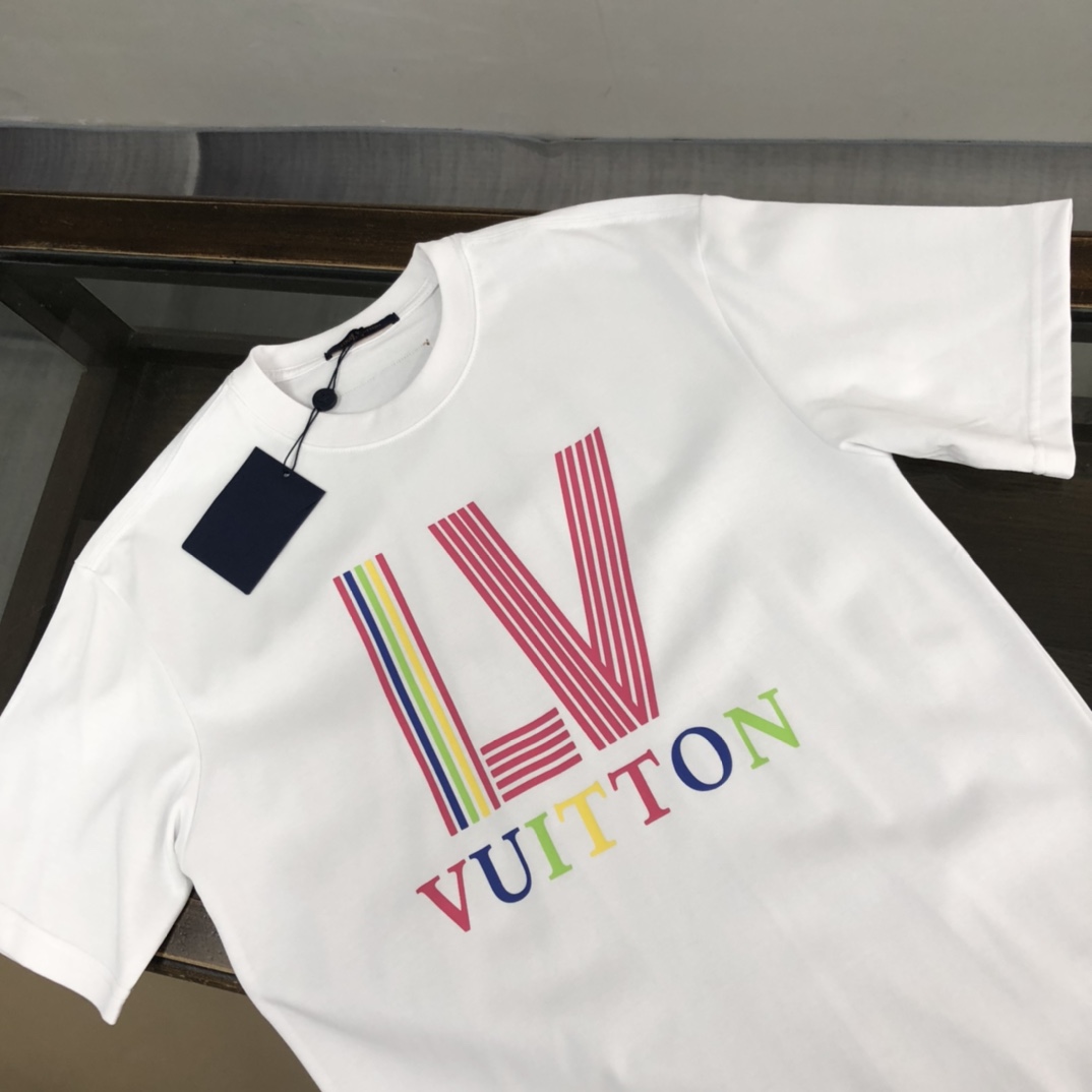 【LOUIS VUITTON】ルイヴィトン 半袖Tシャツ 男女兼用、ご好評に付き再入荷！