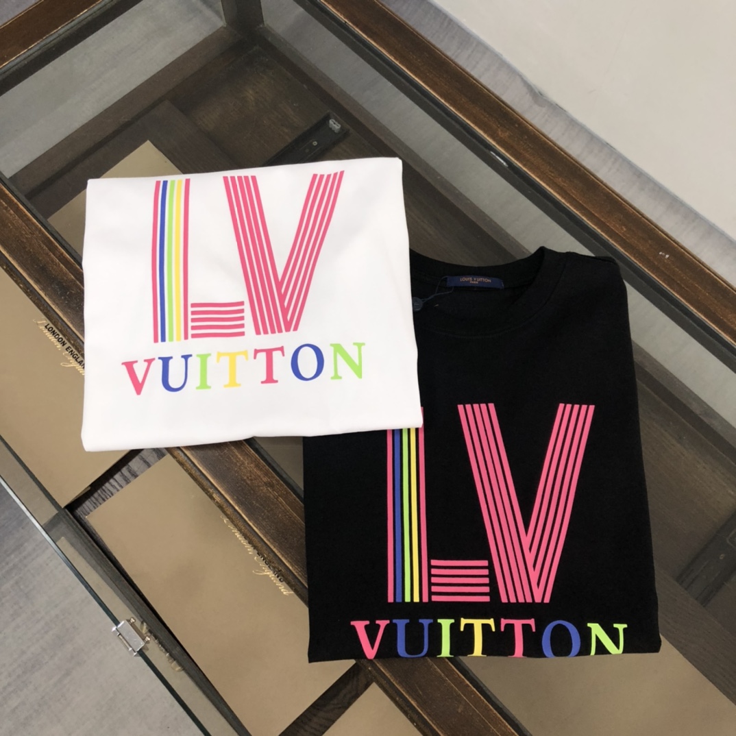 【LOUIS VUITTON】ルイヴィトン 半袖Tシャツ 男女兼用、ご好評に付き再入荷！