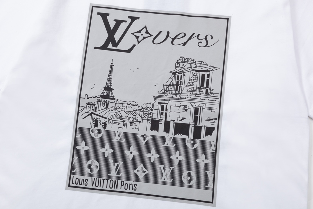 【LOUIS VUITTON】ルイヴィトン 半袖Tシャツ 男女兼用、ご好評に付き再入荷！