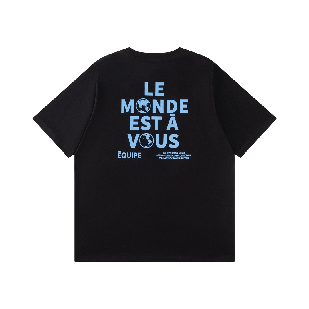 【LOUIS VUITTON】ルイヴィトン 半袖Tシャツ 男女兼用、ご好評に付き再入荷！