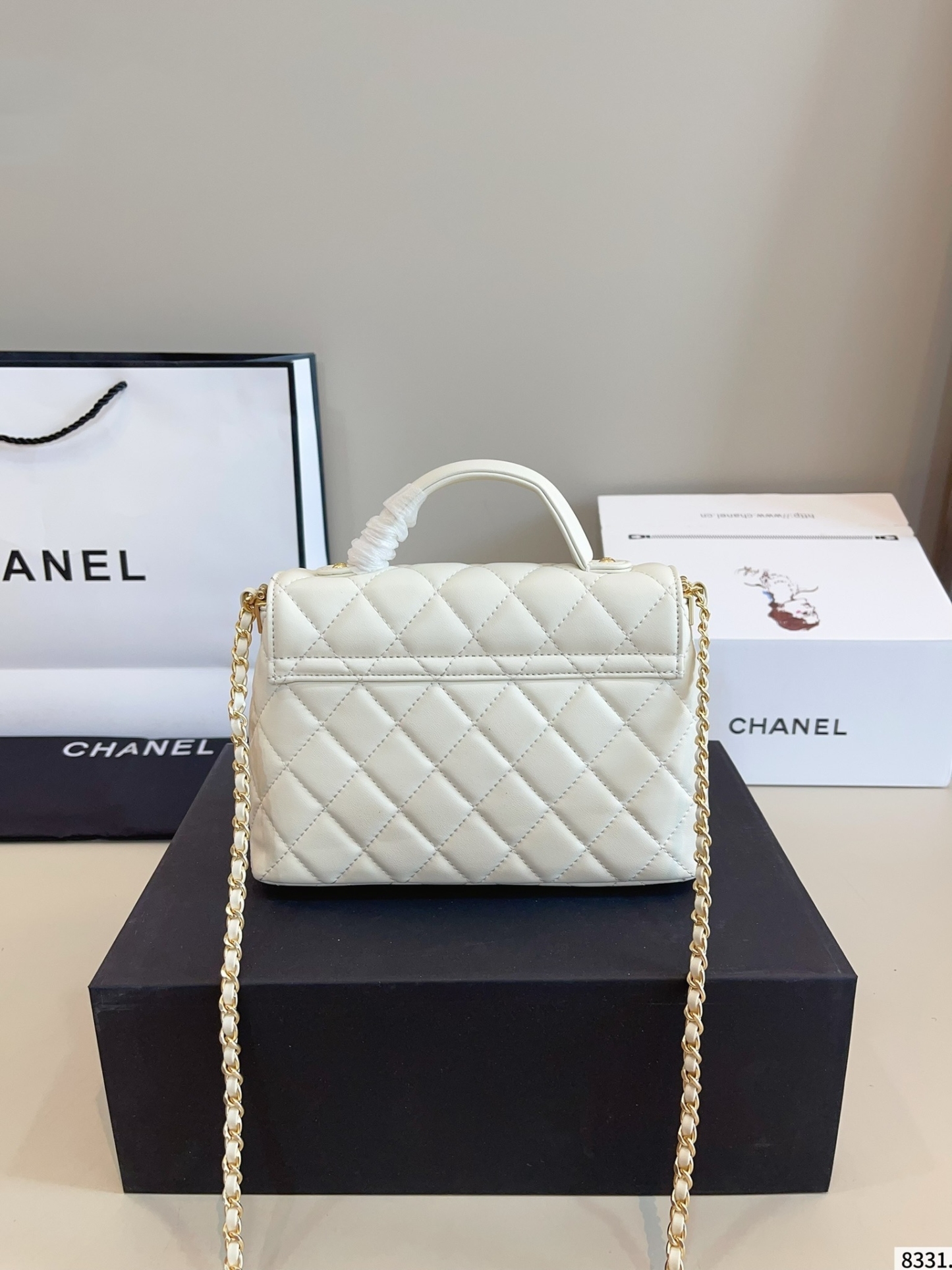 【CHANEL旗艦店】シャネル KELLY チェーンバッグ ハンドバッグ
