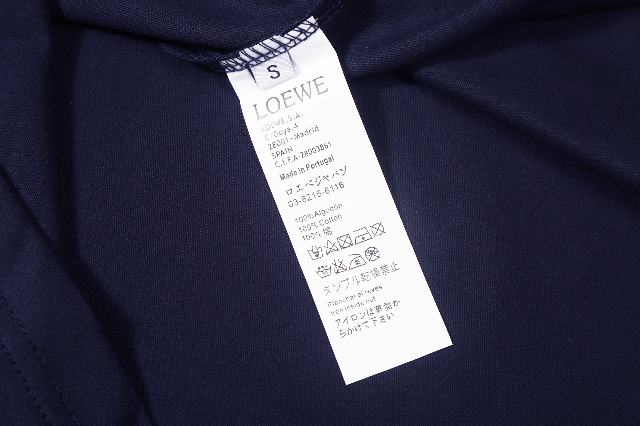 【LOEWE 公式旗艦店】（ロエベ）半袖Tシャツ、ご好評に付き再入荷！