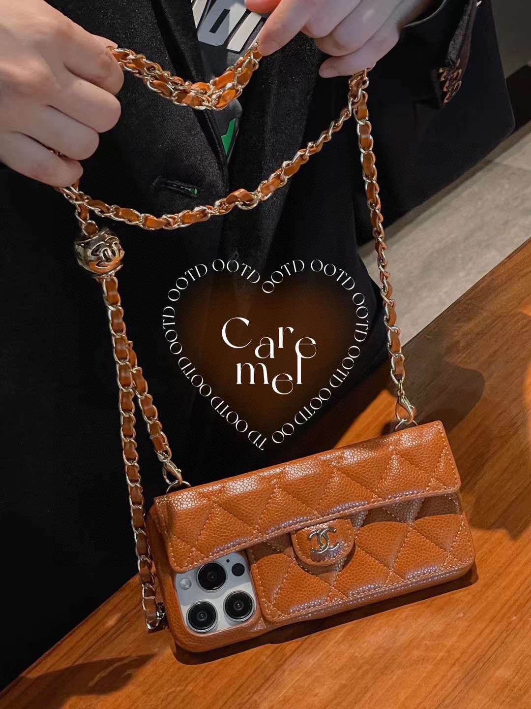 CHANEL シャネル スマホケース iPhoneシリーズに適しています