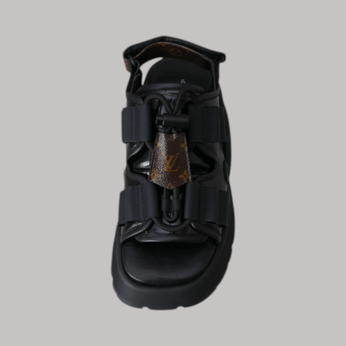 美品【Louis Vuitton】ヴィトン 厚底 プラットフォーム サンダル