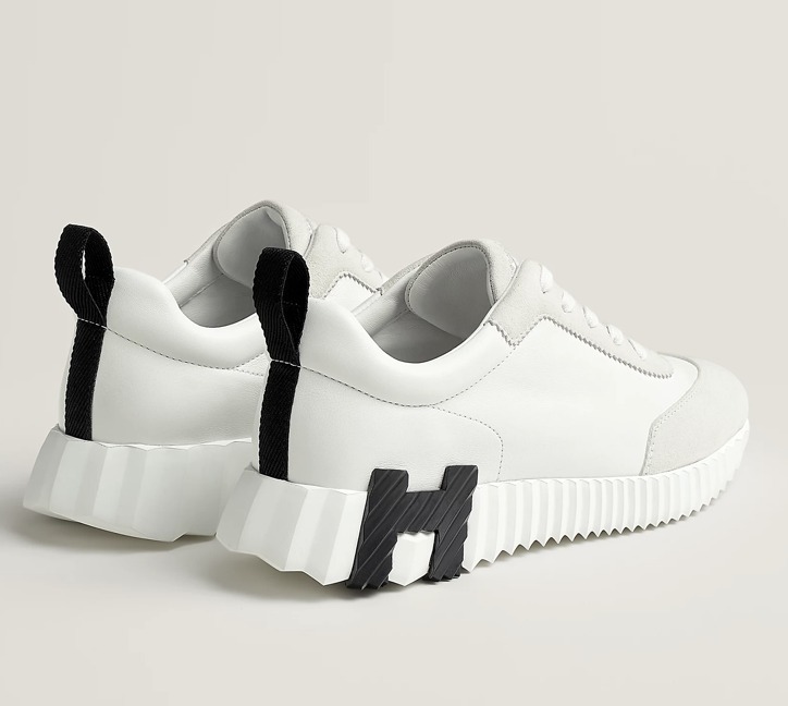 【大人気◆レザー×軽量ソール】HERMES バウンシング スニーカー