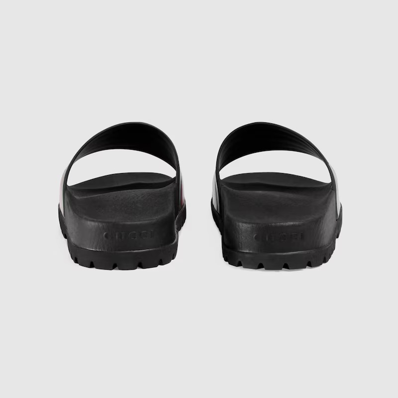 **GUCCI**　ラバーメンズ スライドサンダル