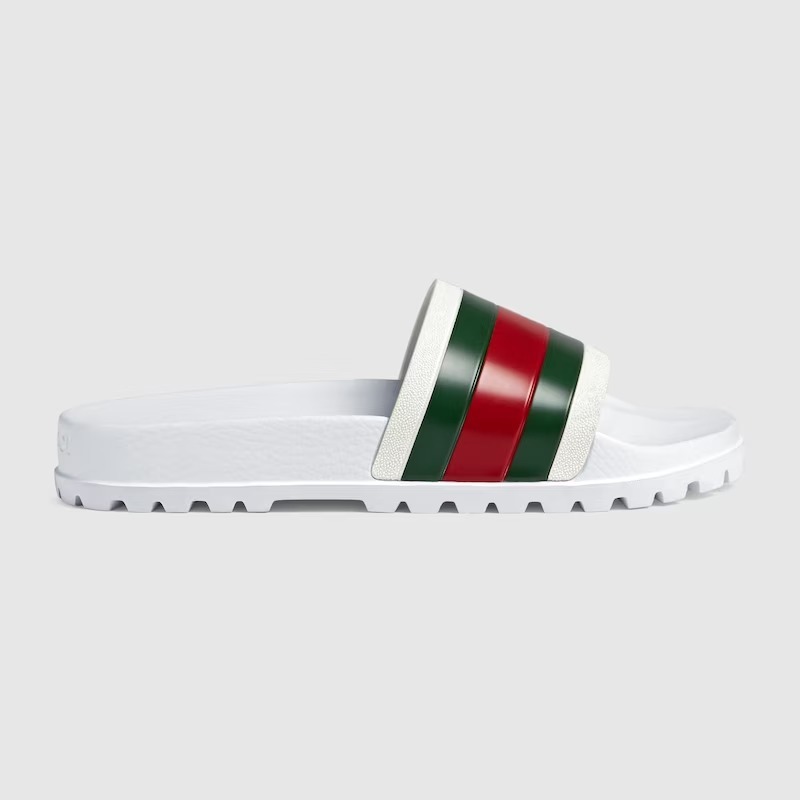 **GUCCI**　ラバーメンズ スライドサンダル