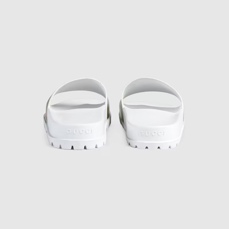 **GUCCI**　ラバーメンズ スライドサンダル