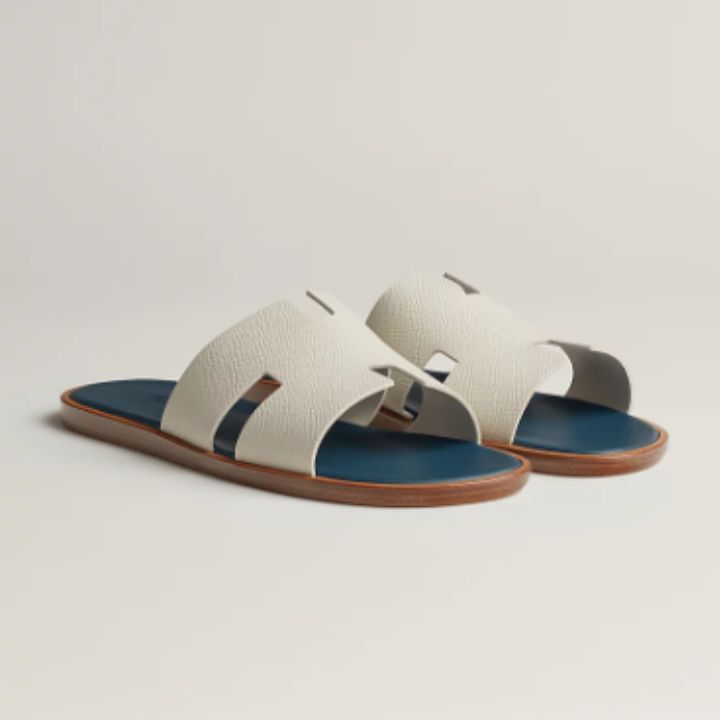 爽やか★メンズ レザーサンダル【HERMES】Izmir sandal