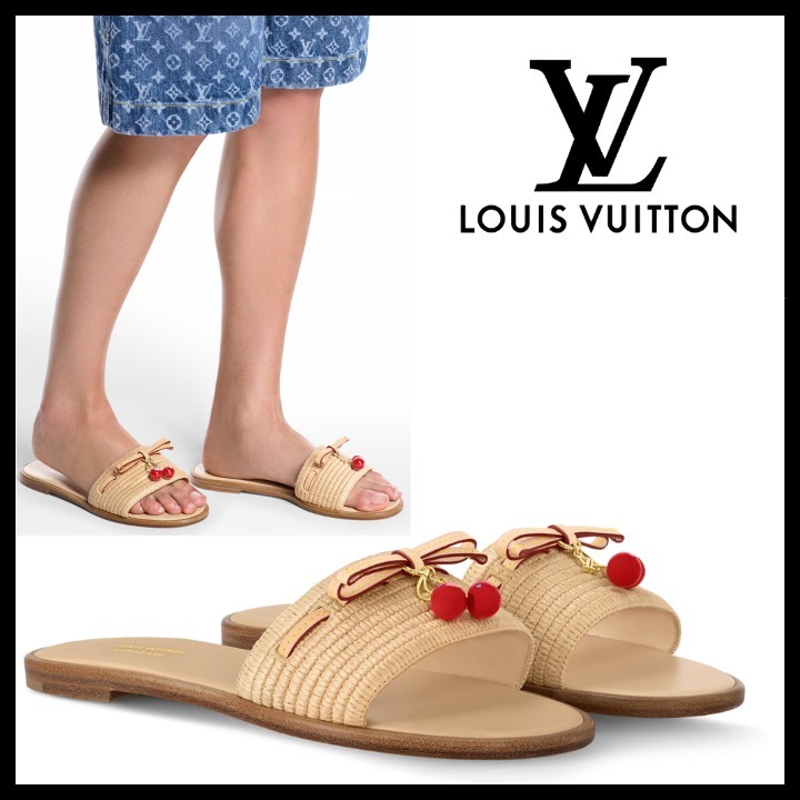 【LOUIS VUITTON】LV x TM リリーフラットミュール