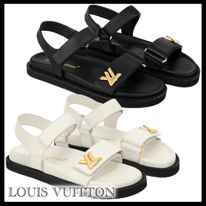 Louis Vuitton LV サンセット コンフォート フラット サンダル