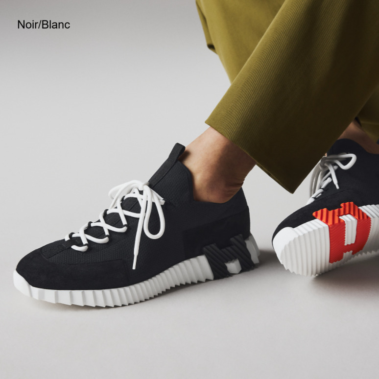 【洗練スポーティ】HERMES スニーカー《リフト》Lift スリッポン