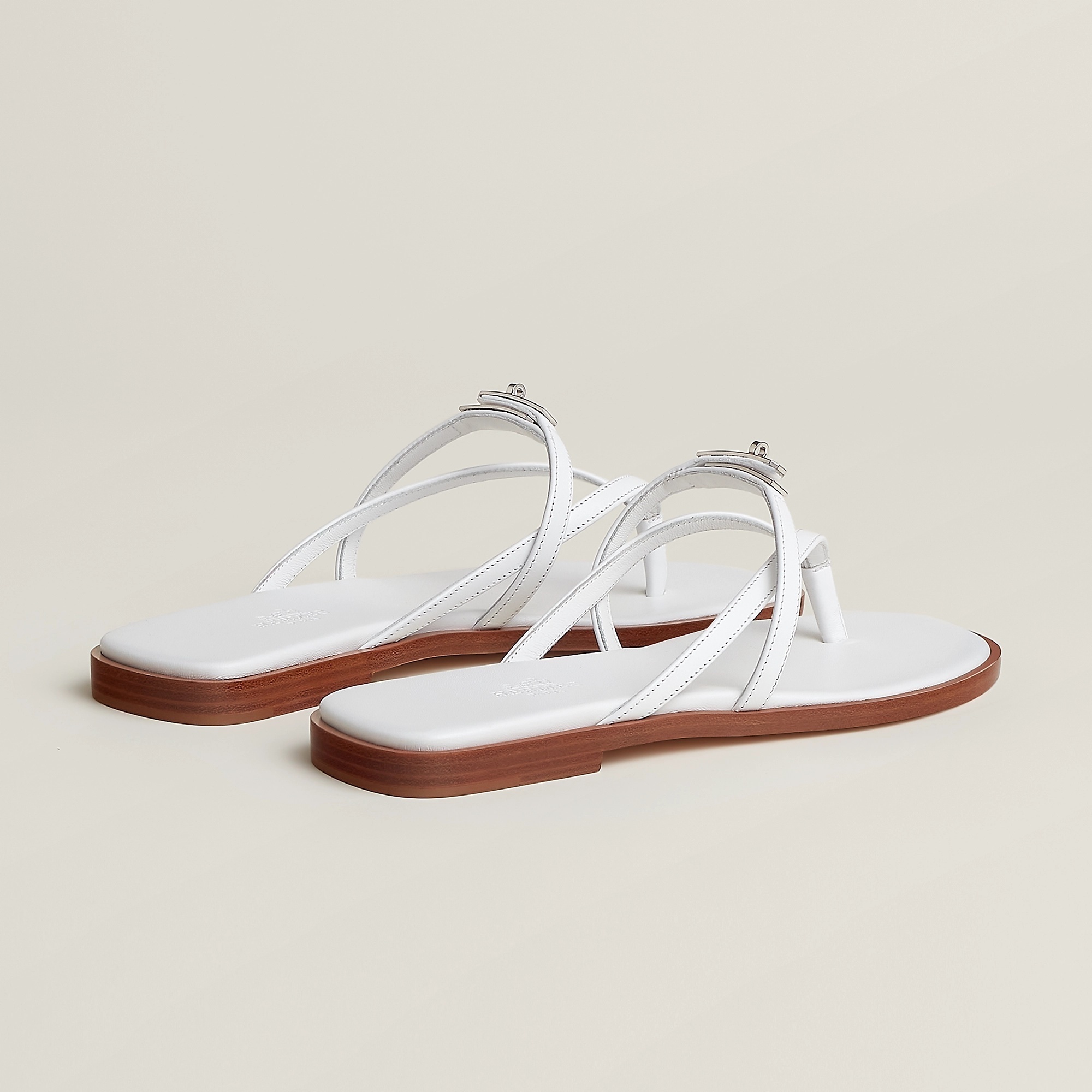 【クロスストラップ×ケリー】HERMES ミスMiss フラットサンダル