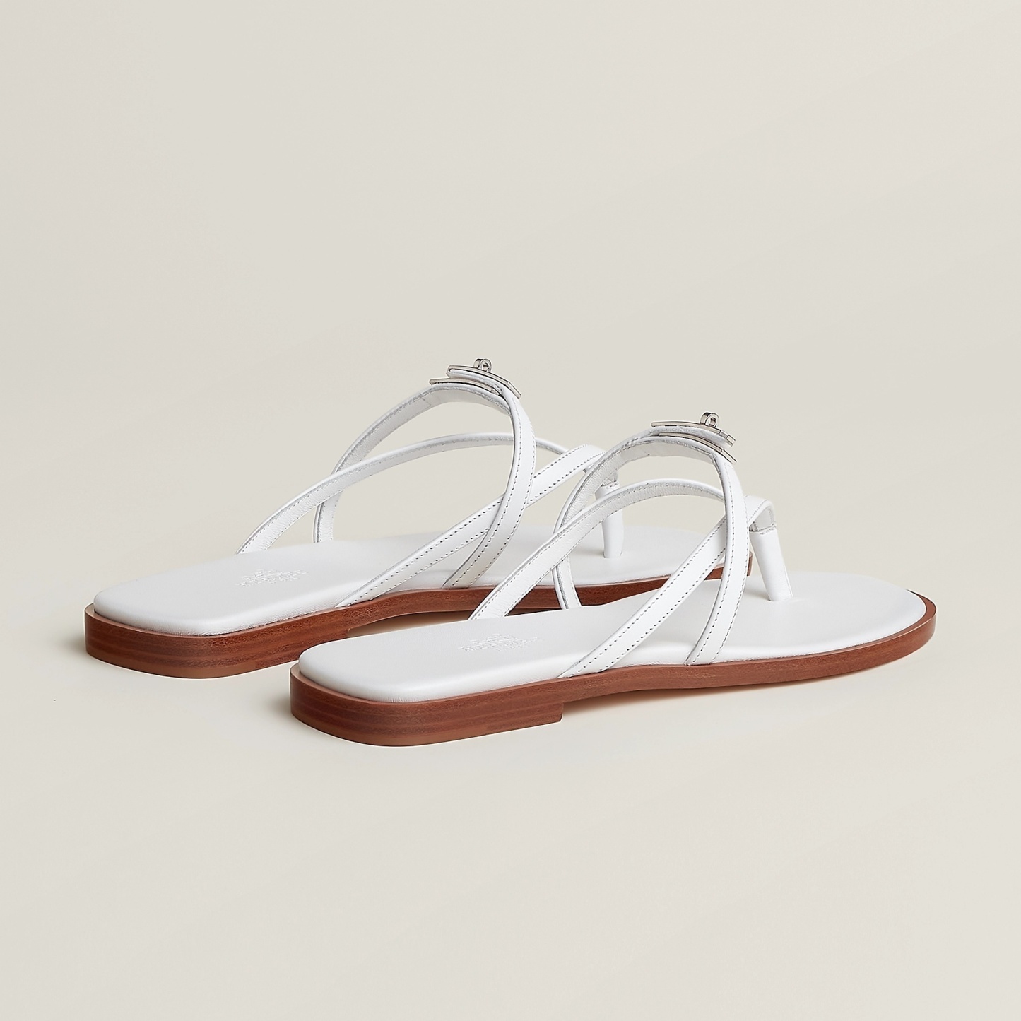 【クロスストラップ×ケリー】HERMES ミスMiss フラットサンダル