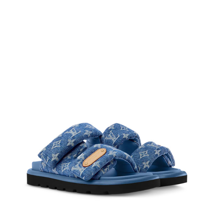 軽やかで楽しい夏に☆【LOUIS VUITTON】プールピロー ミュール